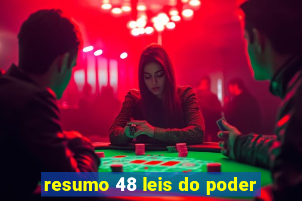 resumo 48 leis do poder